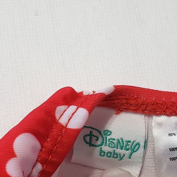 Disney Baby Minnie Mouse One Piece Swimsuit Sz 3-6M - Picture 10 of 13